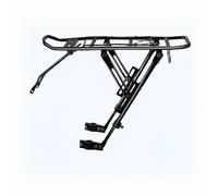 perfeclan Aluminum Rack Heavy-Duty Rear Carrier Cycle Cargo Rack Adjustable Frame Bike Holder for Mountain Road Commuting suitable for gift giving daily travel, Universal W Tool-ref