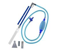 Perfeclan Aquarium Siphon Vacuum Cleaner, Gravel Cleaner, Versatile Replace Accessories Durability Fish Tank Cleaners Hand Pump