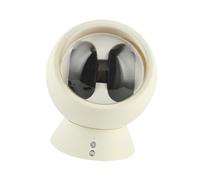 Perfeclan Automatic Watch Winder Self Winding Watch Display Box Mechanical Watches Mute Holder Case for Tabletop Party Favor Home Decor, White