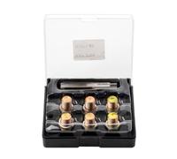 perfeclan Automotive Set Six Drain Plug And Washers For Stripped Oil Carbon Steel Build Suitable For Workshop pair, M13x1.25