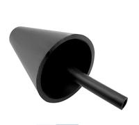 perfeclan Automotive Smoke Adapter Leak Funnel Cone Adapter Universal For Injecting Test Smoke into Engine Bays Hoses Intake Systems Suitable for mechanics workshops garages 100mm 0.1kg