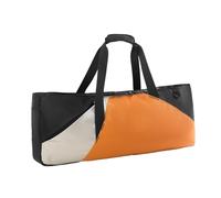 Perfeclan Badminton Racket Cover Bag Sports Carrying Case Protection Shoes Compartment with Shoulder Strap and Hand Carry for Adults, Orange