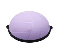Perfeclan Balance Training Dome Balance Ball Half Sphere Stability Core Exercise Equipment With Raised Lines For Traction Suitable for home workouts studio, Single Color Taro Purple