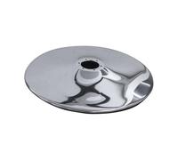 perfeclan Barber Chair Pump Base,Bar Stool Easy to Use Round Bottom Beauty Salon Chair Hydraulic Base for Sofa Chairs,Stylist,Bar,Home, Argent