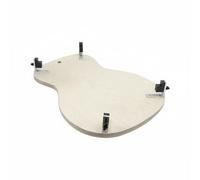 perfeclan Barrel Guitar Binding Router Jig Accessory With Adjustable Support And Secure Body Cradle For Smooth Consistent Edge Routing Suitable for luthier workshops guitar building repair benches
