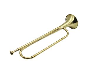 perfeclan BB Trumpet Marching Bugle Music Instrument with Mouthpiece, Brass Musical Instrument Professional for Band Advanced Student