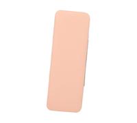perfeclan Beauty Tweezers Storage Kit Eyelash Extension Tweezers Case Dustproof Cover Shelf Holder for Nursing Home, Pink