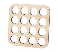 Perfeclan Beer Cap Collecting Board Bottle Cap Organizer Wall Decoration Home Decor Bar 4.33x4.33 Birthday Gift Wooden Display Stand
