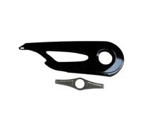 Perfeclan Bike Chain Cover Chainguard Repairing Replacement Universal Chain Cover for Cycling Riding Chainwheel, Black
