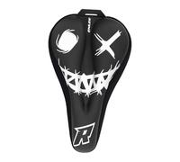 Perfeclan Bike Seat Cover Bike Seat Pad 11.42x7.28'' Soft Cycling Accessories Padding Saddle Cover for Road Outdoor Activities, sliver