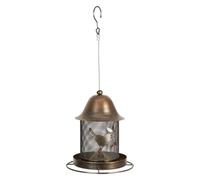 Perfeclan Birds Feeder Birdfeeder Decorative Metal Mesh Feeding Stations Weather Resistant for Outdoor Backyard Gifts