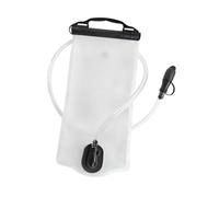 Perfeclan Bladder Soft Water Bag, Men Women 2L Portable Water Bladder Pack Pack for Cycling Hiking Outdoor Walking, White