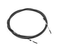 Perfeclan Boat Throttle and Cable Outboard Engine Control Cable Sturdy Portable Universal Replace for Marine Vessels Yachts, Black 10ft