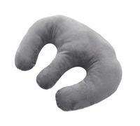 perfeclan Breast Pillow for Massage Table Portable Hollow Cushion Pad Thickened Comfortable Beauty Salon Chest Pillow for Travel, Gray