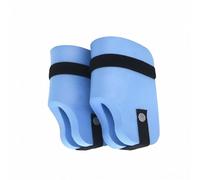 Perfeclan Buoyancy Water Exercise Shoes Float Boots Pool Jogging Footwear EVA Lightweight Construction Customizable Fit Suitable for Adult Aquatic Training Therapy Senior Support, Blue, Short