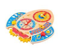 Perfeclan Calendar Board Toys Clock Matching Time Cognition Toys Four Seasons