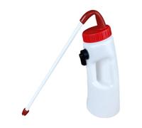 Perfeclan Calf Feeder Calf Bottle for Farm Animals Portable Cow Feeding Tube Bottle with Handle for Livestock Lamb Bull Cows Feeding, 2.5L