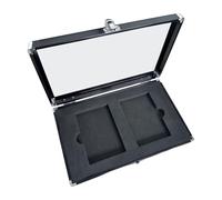 Perfeclan Card Display Case Trading Card Case for Sports Cards Craft Portable Durability Collectors Showcase Storage Box, 14cmx7.5cm