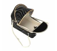perfeclan Cargo Basket Dog Bike Basket Pet Carrier Front Mount Puppy Tote With Padded Lining And Walls Oxford Cloth Structure Suitable for daily commuting short rides outdoor errands weekend outings