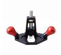 perfeclan Carpentry Plane Hand Plane Rabbet Plane Shoulder Plane Featuring Fine Depth Adjustment for Grooves and Rabbets 6061 Aluminum Alloy with Stainless Edge, Black, Red