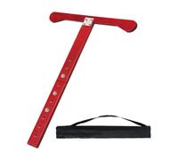 perfeclan Cello Endpin Anchor Cello Endpin Rest Non Slip Professional Stand Holder Portable Floor Protector for Concert Student Stage, Red