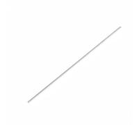 perfeclan Ceramic Hanging Hook For Firing Support Rack With Tungsten Wire And Rods Heat Resistant Corundum Pendant Tool Suitable For Pottery, Diameter 2mm, Length 20cm