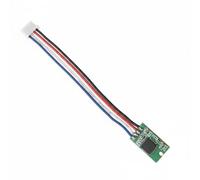 Perfeclan Chassis Gyro Module Stabilizer Controller With Four Wire Plug And Mounting Hole Metal Unit suitable for hobby miniature chassis practice steering control