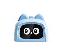 Perfeclan Children Alarm Clock Kids Clock Alarm Clock Bedside Clock Digital Clock With Night Light And Voice Guidance For Learning Repetition And Time Display, Blue