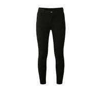 Perfeclan Children Equestrian Pants Youth Riding Breeches Stretch Jodhpurs Knee Patches Button Closure Belt Loops Cotton Nylon Everyday Wear suitable for arena practice barn time, Black, 12
