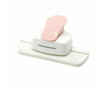 perfeclan Children Stamp Press Paper Punch Border Punch Edge Embossing Tool Zigzag Pattern Smooth Lever Zinc Alloy Build suitable for scrapbooking journaling classroom crafts DIY card making