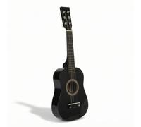 perfeclan Children Stringed Device Acoustic Guitar Toy Guitar Learning Guitar Wood Crafted Six String Format Comfortable Neck suitable for basic strumming home exploration educational settings 25in