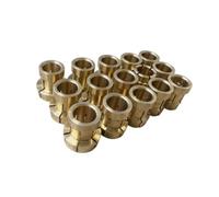 perfeclan Clamping Equipment Brass Collet Jewelry Tool Clamping Accessory Precision Holder Workshop Component Uniform Grip Slotted Resistant Suitable for Bench Work Crafting Professional Repair