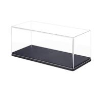 Perfeclan Clear Acrylic Model Car Display Case Transparent 1:32 Scale Versatile Dustproof Countertop Display Box for Memorabilia Arts