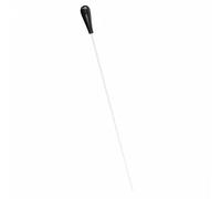 perfeclan Conductor Fiberglass Orchestra Choir Music With Weighted Core And Ebony Wood Handle Suitable for orchestra conductors choir directors band teachers, Black