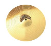 perfeclan Crash Cymbal Drum Practice Cymbal Percussion Instrument Accessories Performance Drum Players Alloy Professional Drum Cymbal, 18 inch