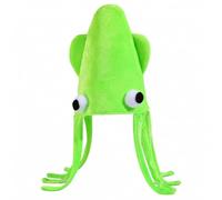 Perfeclan Crazy Squid Costume Hat with Tentacles | Funny Cartoon Eyes, Novelty, Squid Hat with Tentacles, for Photo Booths