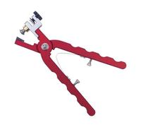 perfeclan Cutter Strap Punch Pliers Leather Hole Making Tool with Adjustable Depth Steel Body Spring Return Ergonomic Handles Suitable for Watch Repair Craft Projects Home Workshop