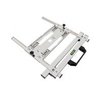 perfeclan Cutting Guide Saw Guide Rail Track Ruler With Measured Rails And Carry Handle In Stainless Steel Suitable for sheet, Small Board Cutter 4-Inch 5-Inch Loose-pack Model