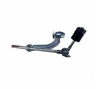perfeclan Cymbal Percussion Clamp Extension Drum Hardware Attachment Adjustable Holder Sturdy Mounting Zinc Alloy for Easy Cymbal Setup Suitable for Home , 2-Section Short