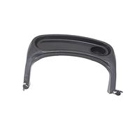 Perfeclan Detachable universal snack tray with rail, compatible with most pushchairs, easy-to-clean infant pram accessory for toddlers, portable food holder attachment.