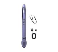 perfeclan Digital Electronic Wind Instrument Professional Creative with Mouthpiece Musical Instrument for Party Household Stage Kids, Purple