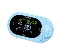 perfeclan Digital Metronome Vocal Counting Sturdy Multiuse Professional Electronic Metronome Tone Generator for Bass Piano Ukulele Drum, Blue