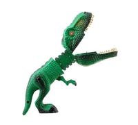 Perfeclan Dinosaur Grabber Dinosaur Toy Prank Toy T Rex Reacher Robot Hand Pincher Dino Snapper for Age 3 and up Party Favors, Green Dinosaur