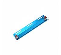perfeclan Diving Backplate Adapter Single Cylinder Attachment Plate With Butterfly Screws Aluminum Alloy suitable for cold water diving gear optimization practice , Blue
