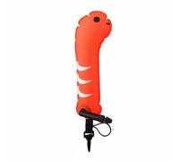 perfeclan Diving Buoy Inflatable Pool Toy Underwater Eel Glider Dive Swim Practice Toy nylon TPU lightweight design with self movement suitable for swimming lessons pool , Orange , Pointed