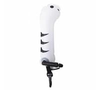perfeclan Diving Buoy Inflatable Pool Toy Underwater Eel Glider Dive Swim Practice Toy nylon TPU lightweight design with self movement suitable for swimming lessons pool , White , Pointed