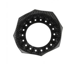 Perfeclan Diving Cylinder Base Rubber Tank Boot Scuba Cylinder Stand Cylinder Protector Tank Holder Shielded Bottom Guard With Inner Support Ribs suitable for, For 7-12L Aluminum Bottle