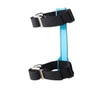 perfeclan Diving Cylinder Harness Single Tank Adapter Backplate Strap Assembly Buckles D Rings Aluminum Alloy Stable Buoyancy Control Suitable for Shore Dives Boat Dives Weekend Trips, Blue