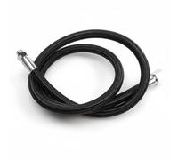 perfeclan Diving Hose Braided Low Pressure Regulator Breathing Scuba with Smooth Air Routing and Comfortable Handling for Organized Setups Suitable for Training Diving, Black, 20cm