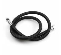 perfeclan Diving Hose Braided Low Pressure Regulator Breathing Scuba with Smooth Air Routing and Comfortable Handling for Organized Setups Suitable for Training Diving, Black, 150cm